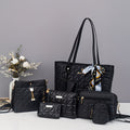 Quilted Multi-Bag Tote Set