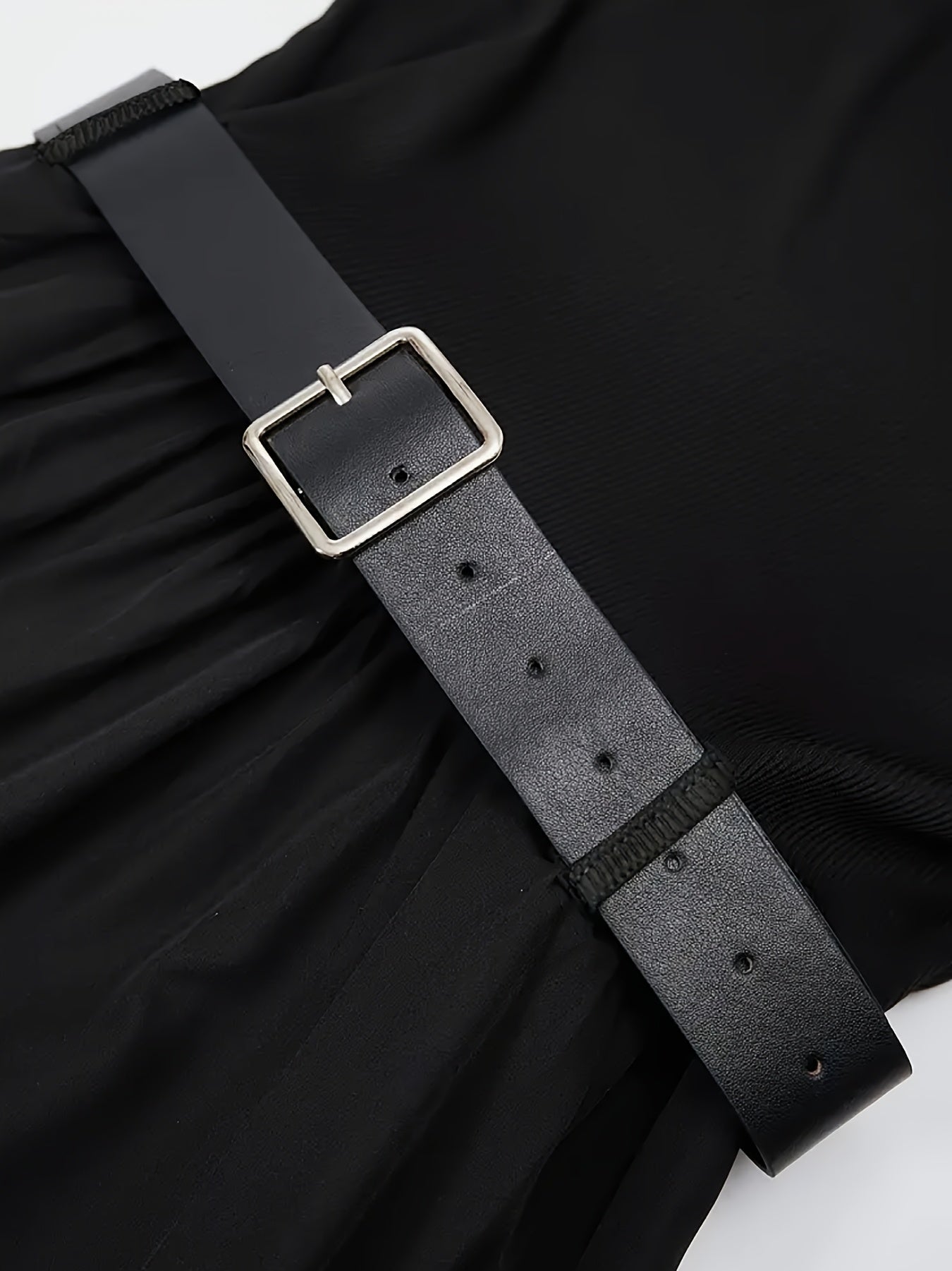 Sleeveless Belted A-Line Midi Dress – gallery image 10