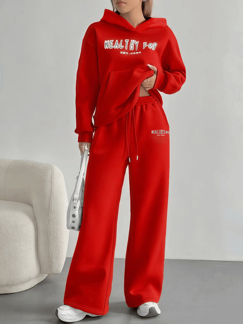 Casual Hoodie & Trousers Set — view 2