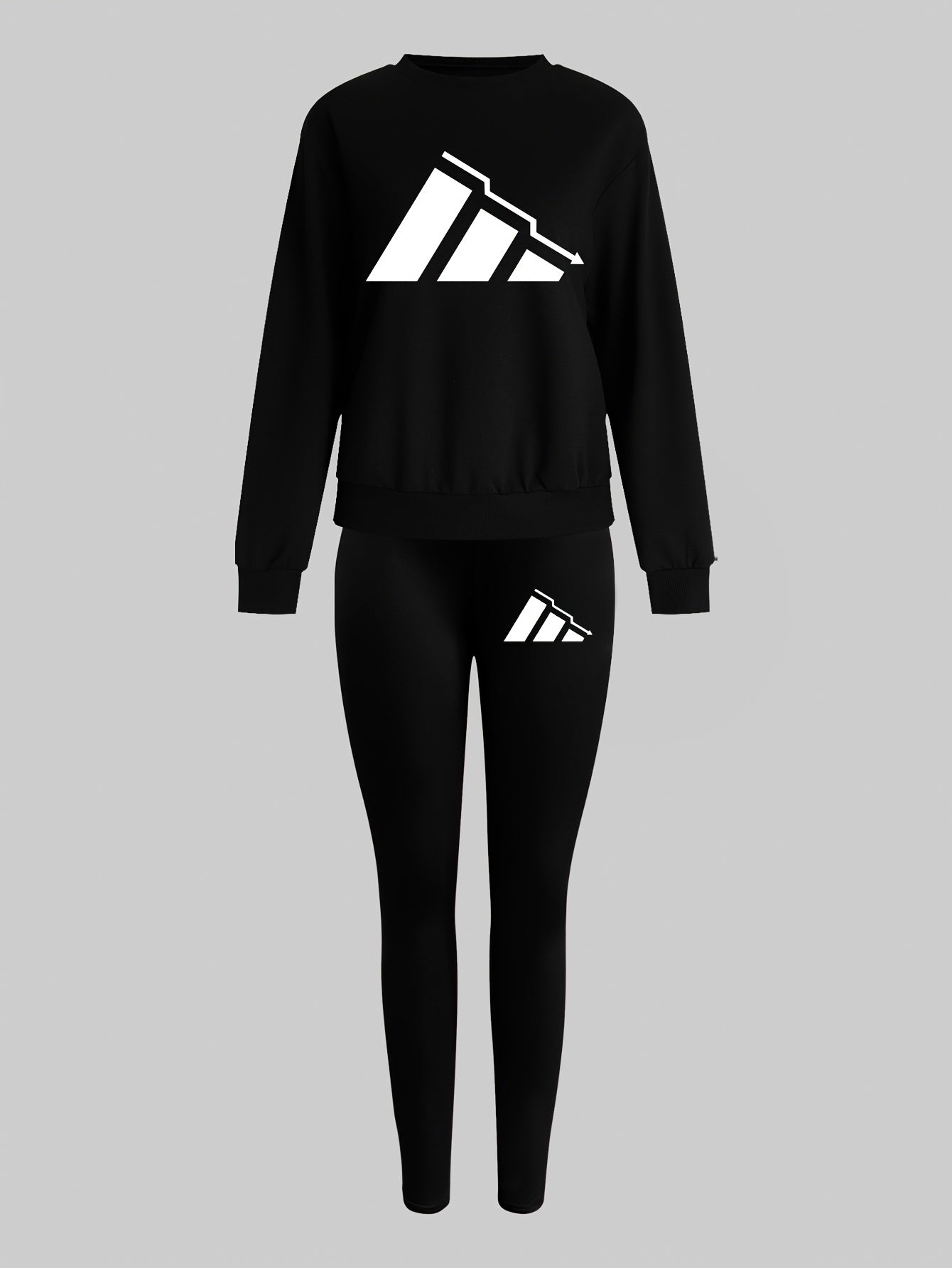 Graphic Sweatshirt & Leggings Set - gallery image 6