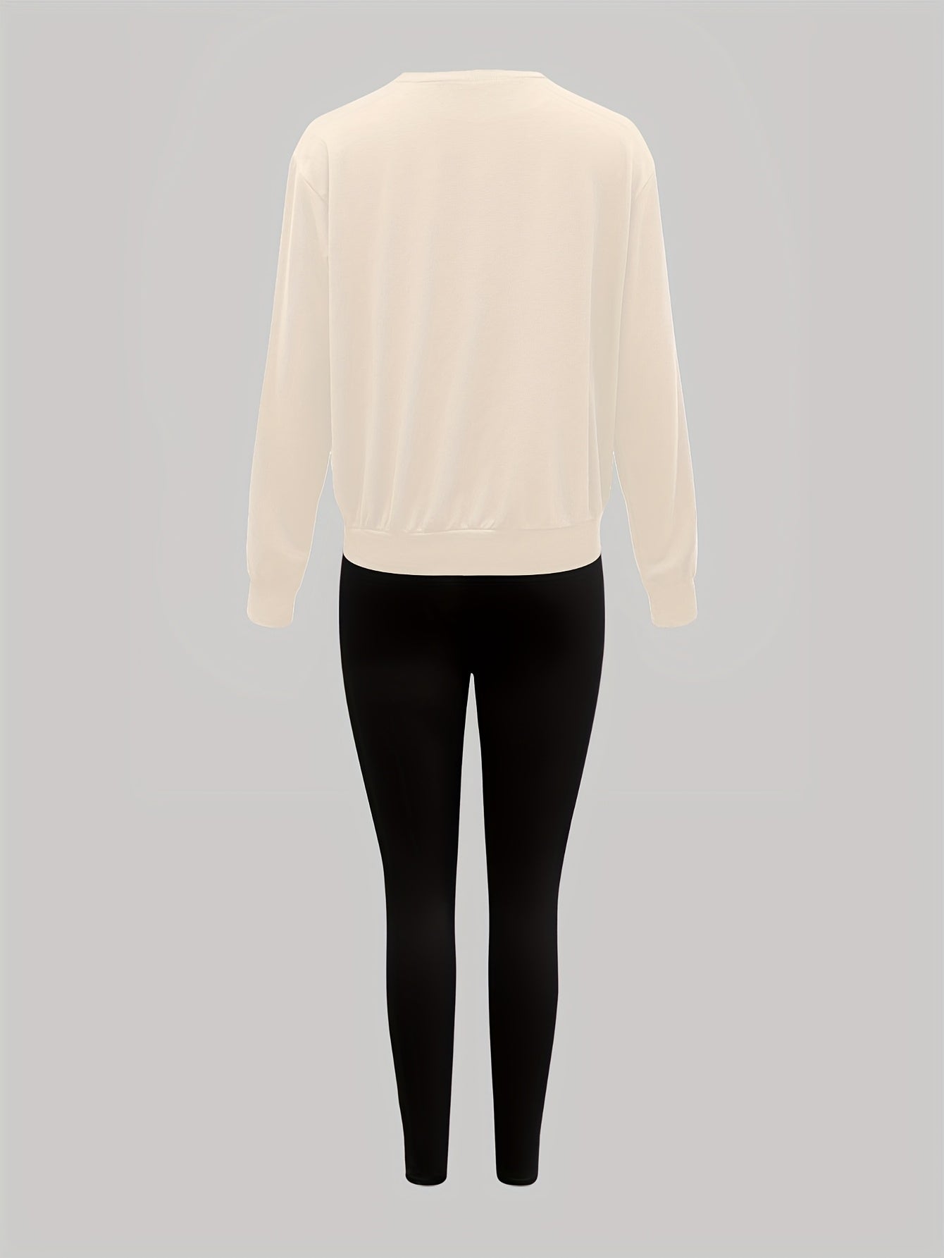 Graphic Sweatshirt & Leggings Set - gallery image 9