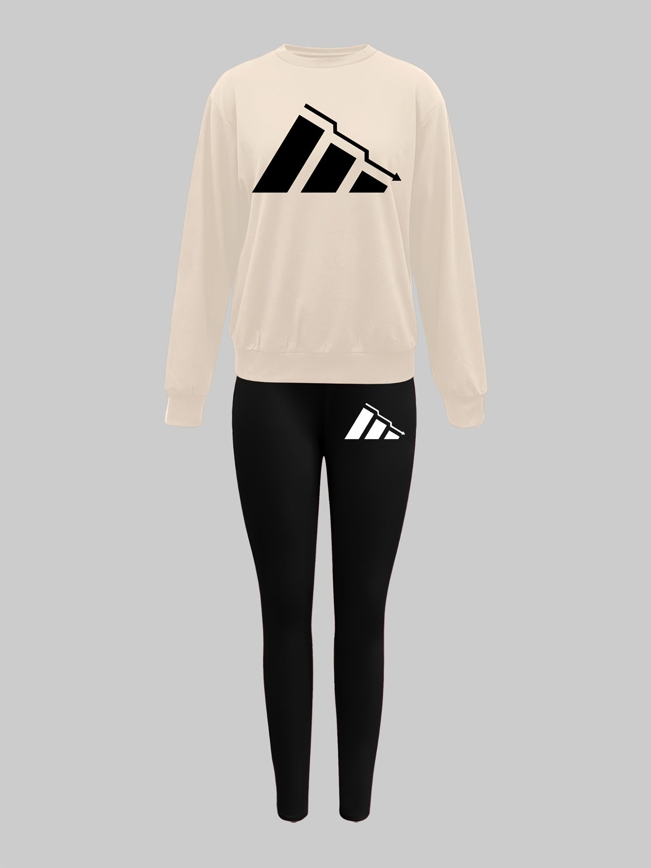 Graphic Sweatshirt & Leggings Set - gallery image 10