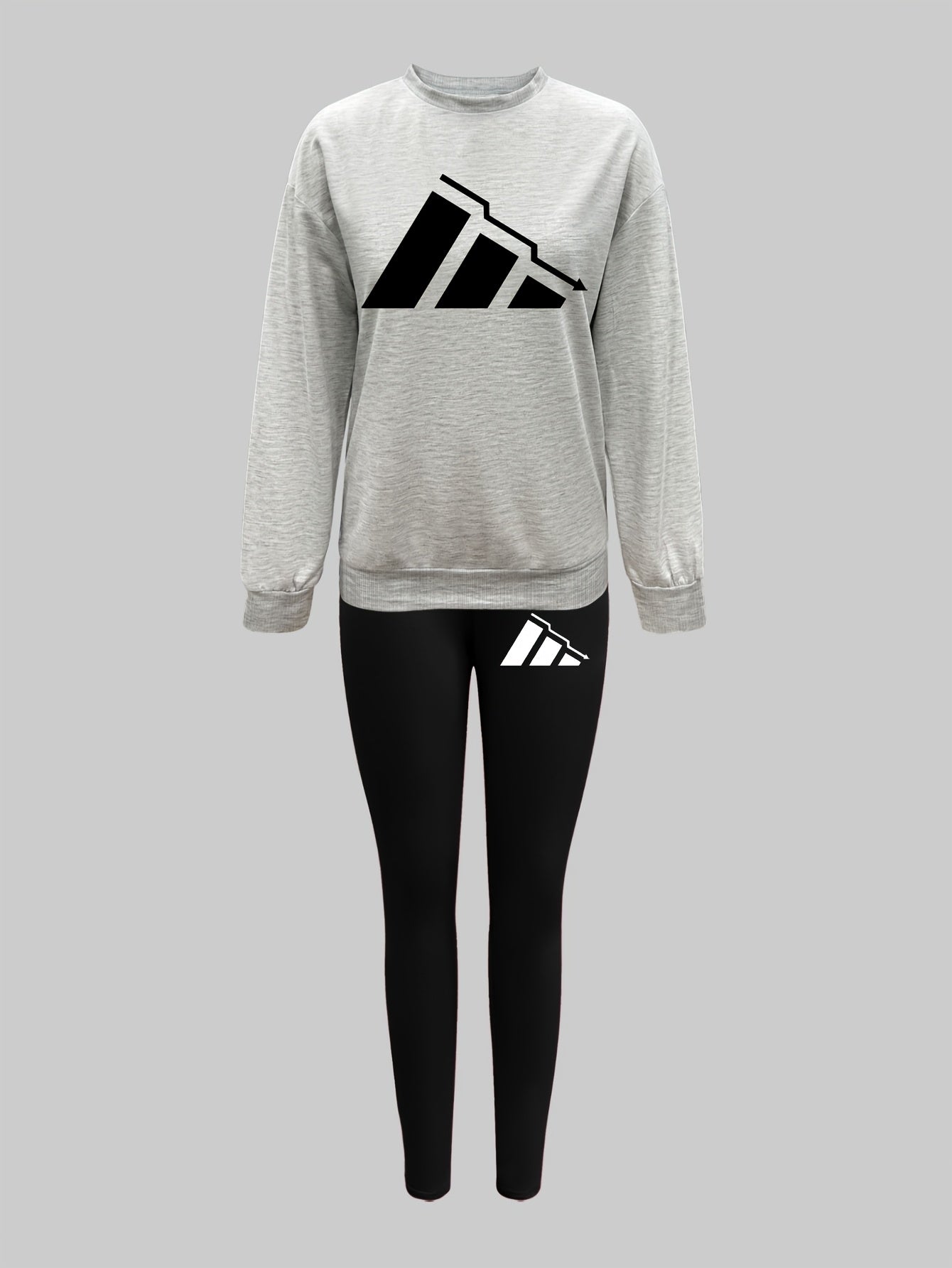 Graphic Sweatshirt & Leggings Set - gallery image 15