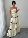 Cropped Top & Midi Skirt Set - gallery image 1