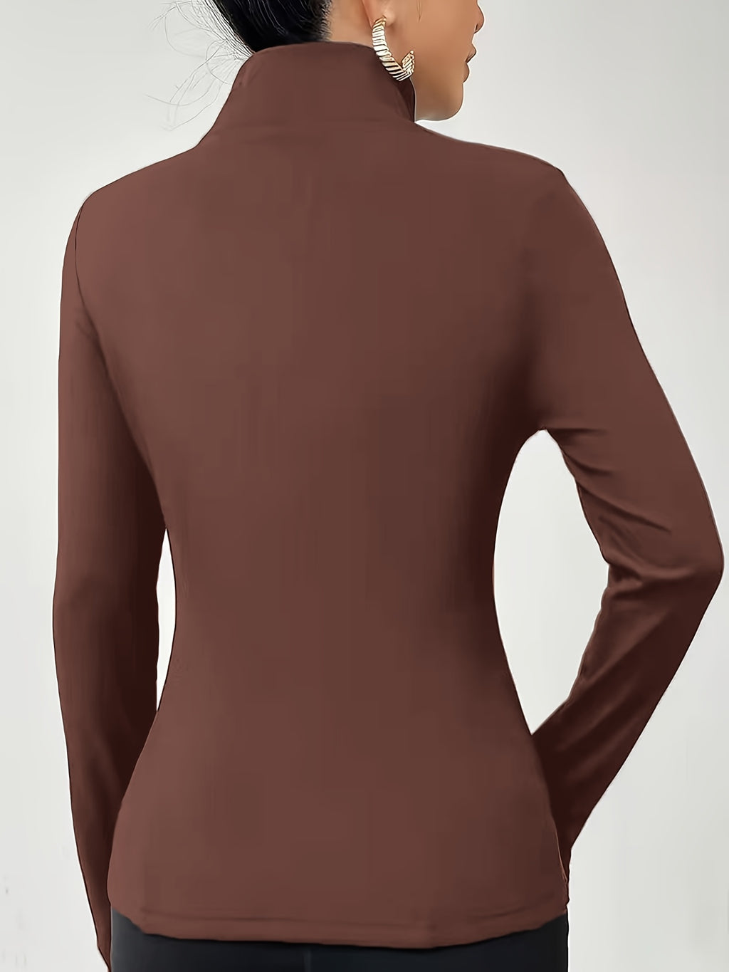 Fitted Thermal Zip Jacket – gallery image 2