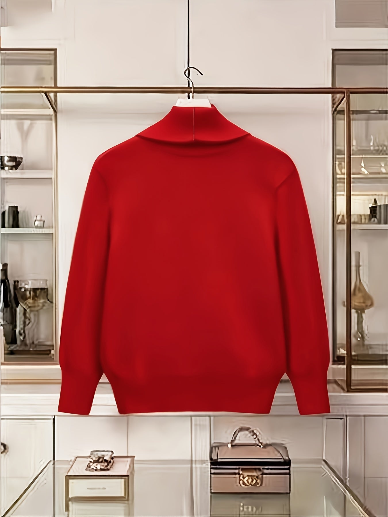 Turn-Collar Cardigan Coat - gallery image 7