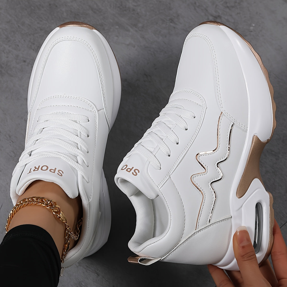 Lightweight Outdoor Athletic Sneakers – view 3