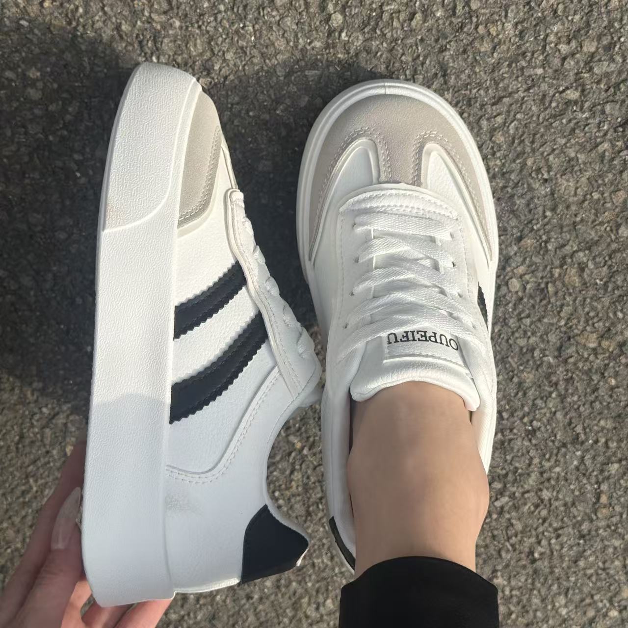 Retro T-Toe Platform Sneakers – view 3