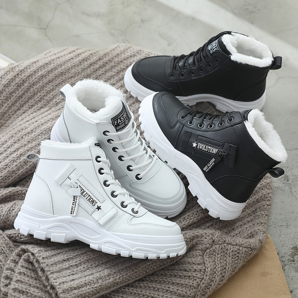 Plush-Lined Zip Ankle Boots – view 2