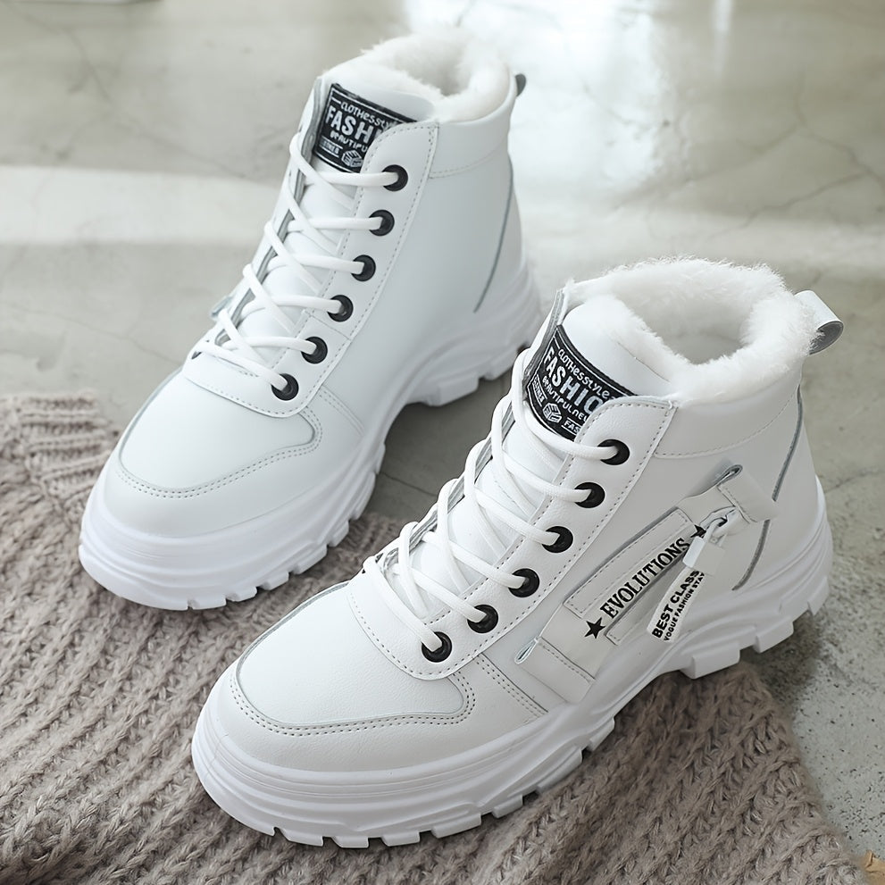 Plush-Lined Zip Ankle Boots – view 3