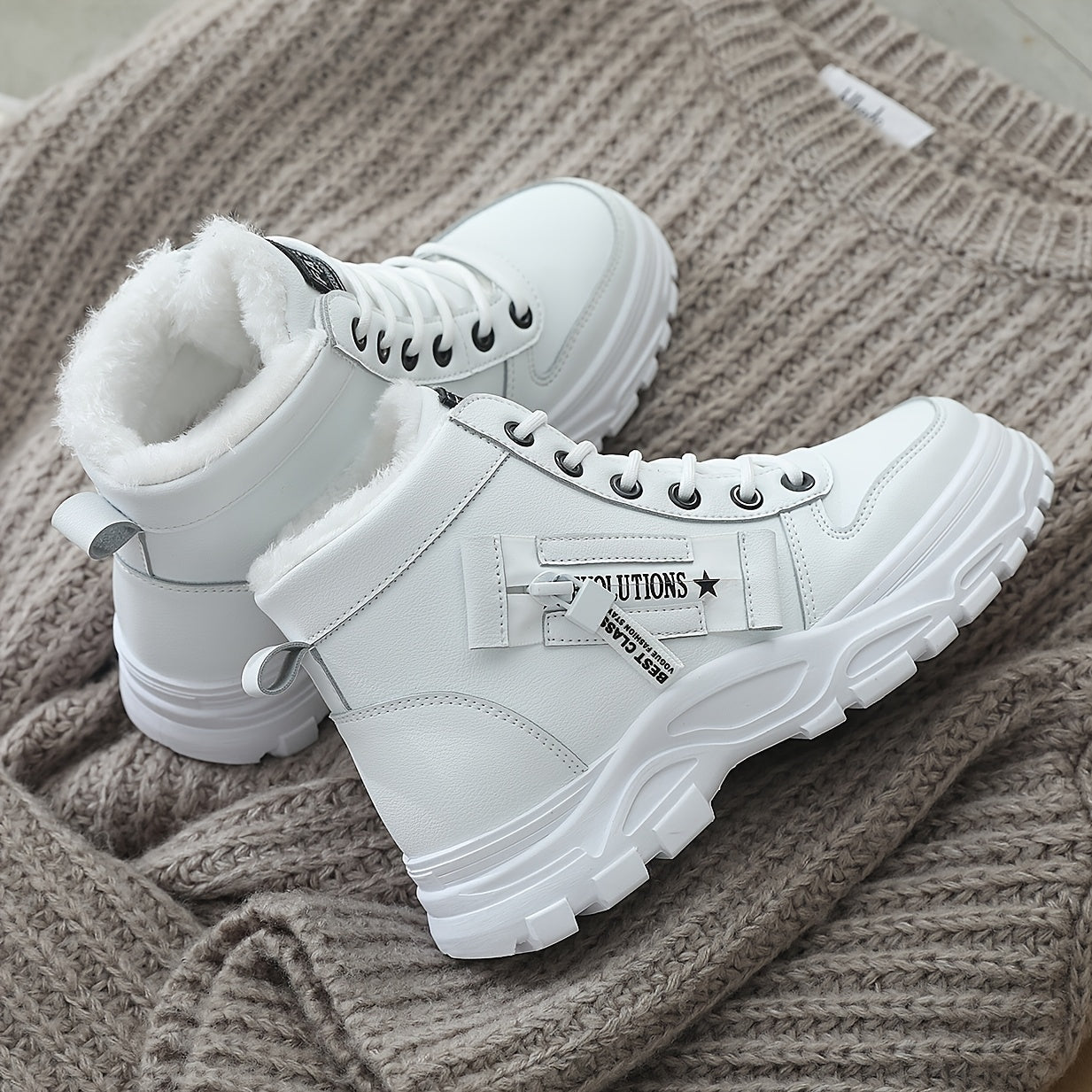 Plush-Lined Zip Ankle Boots – view 4