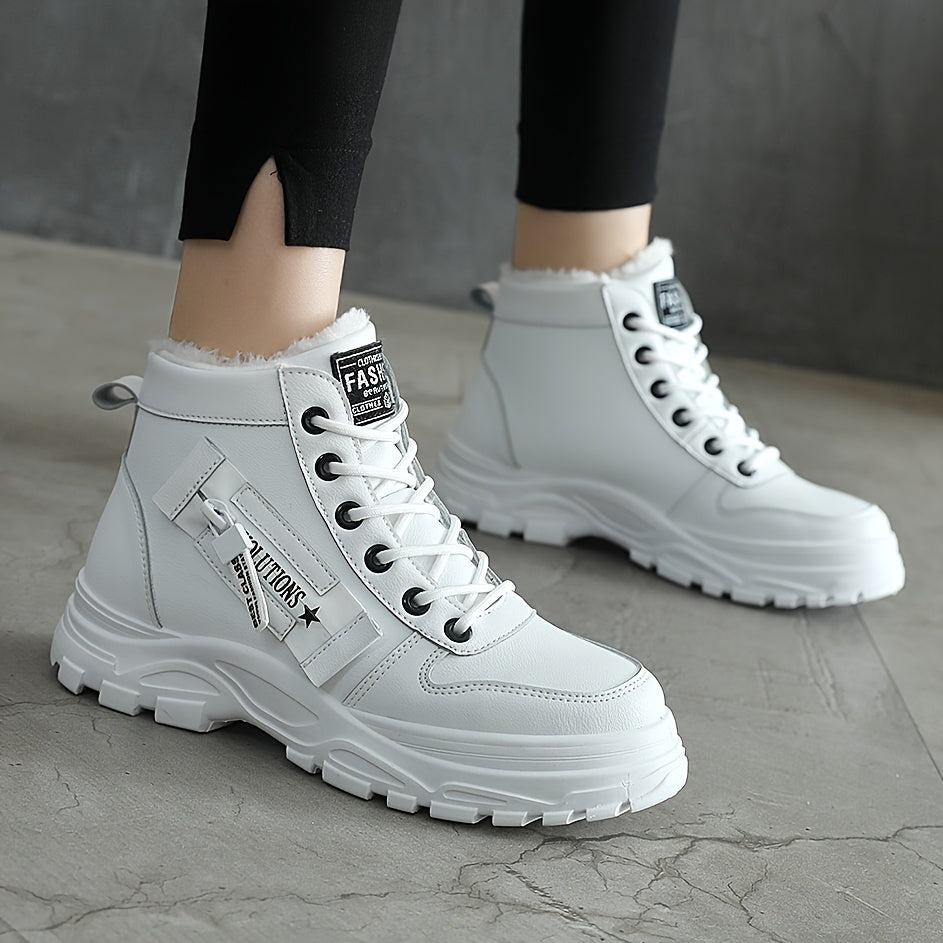 Plush-Lined Zip Ankle Boots – view 5