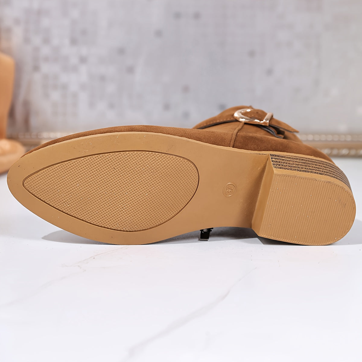 Classic Buckle Ankle Boots – view 3