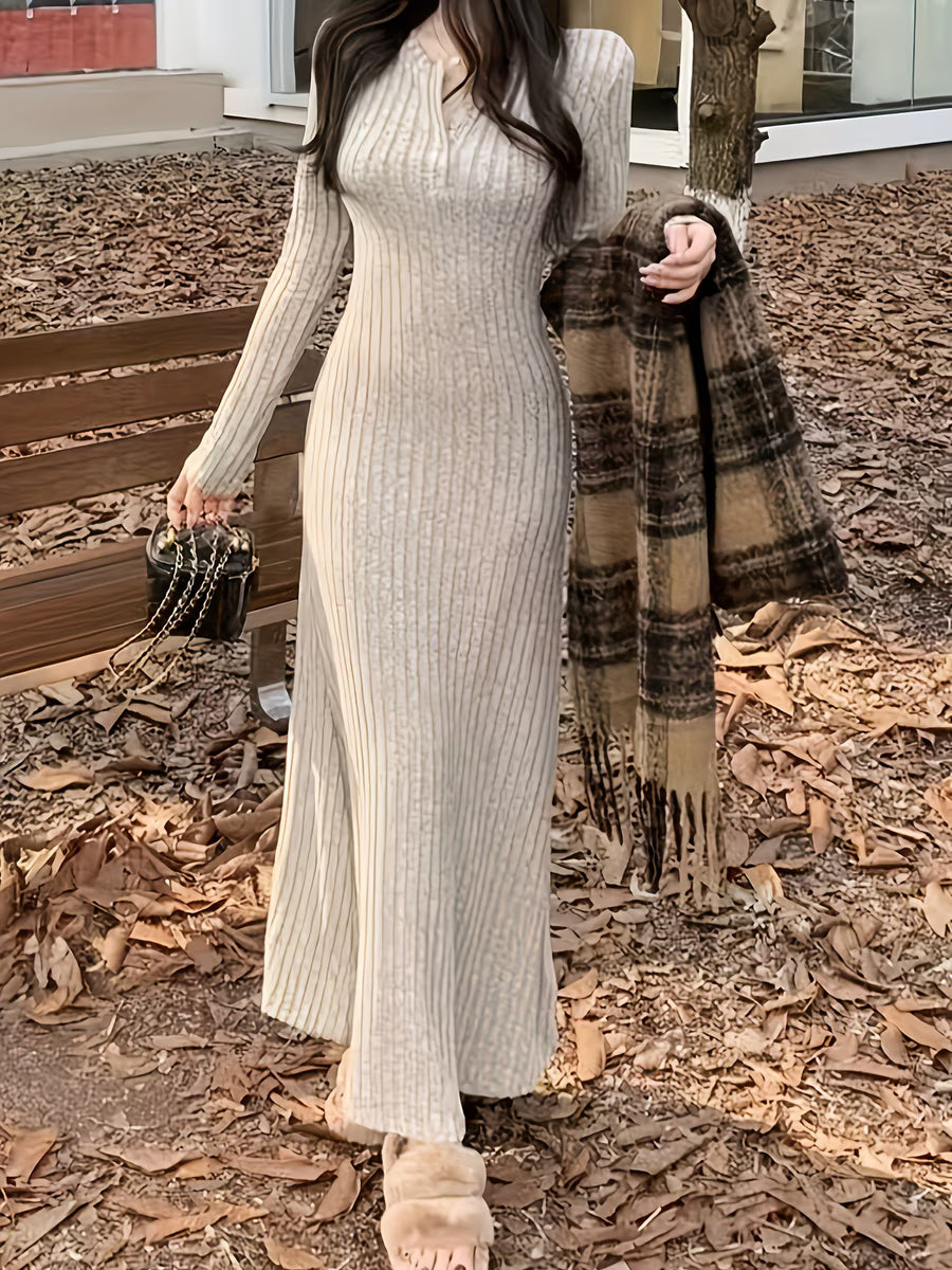 Women'S Spring Autumn Sweater, Color-Block Striped Contrast Round Neck Long Sleeve Top, Loose C