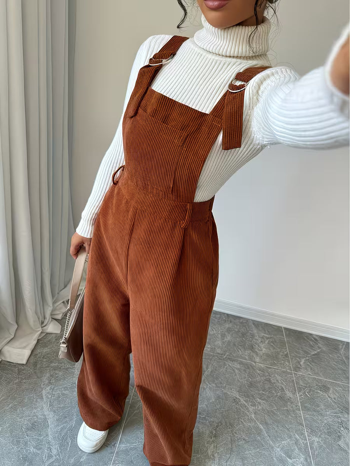 Relaxed Corduroy Jumpsuit